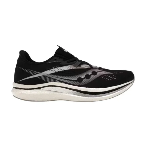 ๐NIB Saucony Endorphin Pro 2 Racing Shoes โข Size 7.5 โข Black / White - Picture 1 of 8